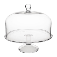 Glass Cake Stand Base | Dessert Display | Olympia CS013