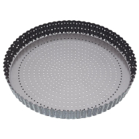 Fluted Quiche Tin | Crusty Bake Baking Tin | Non-Stick 30cm Tart Pan | Masterclass CS569