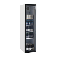 Commercial Back Bar Cooler | Upright Bar Fridge | Slimline 300L Glass Door | Polar CS586