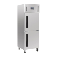 Commercial Upright Stable Door Fridge | Gastro Refrigerator | 600 Litre Capacity | Polar CW193