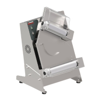 Pizza Dough Roller | Commercial Dough Sheeter | 420mm Roller | Sirman CW421