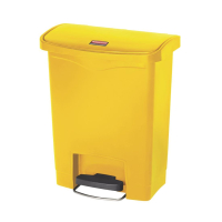 Commercial Step On Bin | Slim Jim Waste Container | 30L Capacity | Rubbermaid CW581