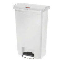 Commercial Step On Bin | Slim Jim Pedal Bin | 50L Capacity | Rubbermaid CW586