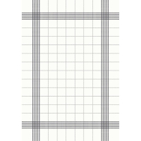 Compostable Towel Napkins | Bistro Napkins | Grey Check 380 x 540mm | Duni CY524