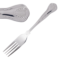 Kings Table Fork | Stainless Steel Dinner Fork | Heavy Duty Cutlery | Olympia D683