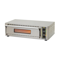 Commercial Double Width Pizza Oven | Electric Countertop Pizza Oven | 2x2 Deck Capacity | Roller Grill PZ4302 D