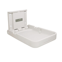 Vertical Changing Station | Wall-Mounted Baby Changing Unit | Space-Saving Design | Bolero DA696