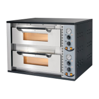 Double Deck Pizza Oven | Commercial Pizza Oven | 710mm Width | Sirman Lipari 2C DA710