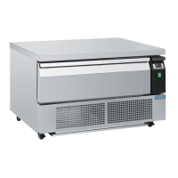 Commercial Single Drawer Counter Fridge Freezer | 2 x GN1/1 | Refrigerated Drawer Unit | Polar DA994