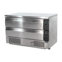 Commercial Double Drawer Counter Fridge Freezer | GN1/1 Refrigeration | 6 x GN1/1 Capacity | Polar DA997
