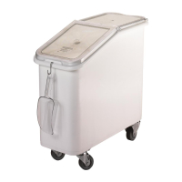 Mobile Ingredient Bin | Food Storage Container | 81L Capacity | Cambro DB125