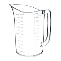 Polycarbonate Measuring Jug | Commercial Kitchen Measuring Jug | 3L Capacity | Vogue DB453