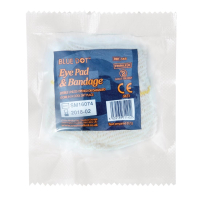 Eye Pad Dressing with Bandage Loop | Sterile Eye Protection | Medical Grade Absorbent Pads | DC127