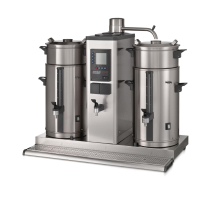Commercial Bulk Coffee Brewer | Hot Water Dispenser | 10L Capacity | Bravilor Bonamat B10 HW DC690-1P