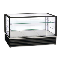 Commercial Countertop Display Fridge | Roller Grill | 3/1GN Capacity | Black | Roller Grill CD1200 N