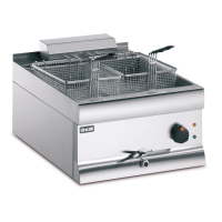 Electric Countertop Fryer | Single Tank Fryer | 2 Baskets | Silverlink 600 | Lincat DF49