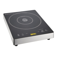 Commercial Single Induction Hob | Portable Induction Cooker | Touch Control | Buffalo DF825