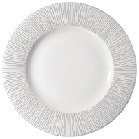 Bamboo Wide Rim Plate | Sustainable Dinnerware | 234mm | Churchill DK402