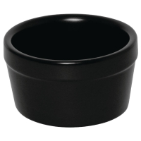 Mediterranean Ramekins | Black Ceramic Ramekins | 77mm Tapas Dishes | Olympia DK830