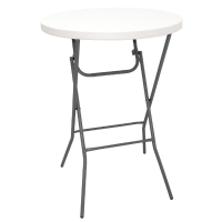 Poseur Folding Table | High Bar Table | 800mm Diameter | Bolero DL046