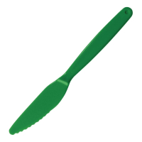 Polycarbonate Knife | Kitchen Knife | Green Handled | Kristallon DL116