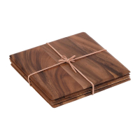 Square Acacia Table Mat | Wooden Table Protector | Heat Resistant | DL134