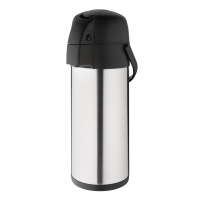 Commercial Lever Action Airpot | Insulated Beverage Dispenser | 4L Capacity | Olympia DL166
