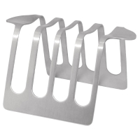 Toast Rack | 4 Slice Holder | Stainless Steel Serveware | Olympia DL239