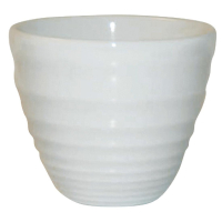 White Ripple Chip Mugs | Porcelain Mug | 284ml Capacity | Churchill DL411