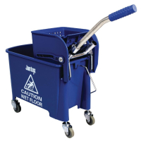 Mop Bucket and Wringer | Cleaning Equipment | 20L Capacity | Jantex DL913