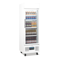 Commercial Display Fridge | Refrigerated Merchandiser | 218 Litre Capacity | Polar DM075