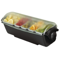 Condiment Dispenser | Dome Condiment Dispenser | 5 Tray Organizer | San Jamar DM113