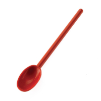 Commercial Exoglass Spoon | Kitchen Utensil | Heat Resistant | Red 12