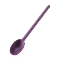 Exoglass Kitchen Spoon | Heat Resistant Purple Spoon | 12 Inch Serving Utensil | Matfer DM692
