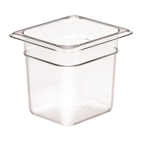 Polycarbonate Gastronorm Pan | 1/6 GN Container | 150mm Deep | Cambro DM753