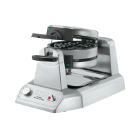 Commercial Double Waffle Maker | Professional Waffle Iron | Stainless Steel | Waring WW200K