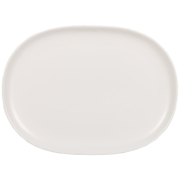 Oval Plates | Restaurant Serving Plates | 225mm Moonstone Design | Churchill Alchemy DN517