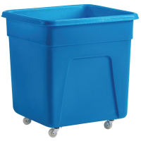 Commercial Cleaning Trolley | Polyethylene Utility Cart | Blue Multi-Purpose | DN599