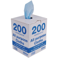 Antibacterial All Purpose Cloth | Cleaning Cloth | Blue | Jantex DN843