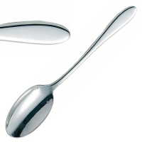 Dessert Spoon | Silverware | 18.3cm Stainless Steel | Chef & Sommelier Lazzo DP563
