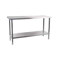 Commercial Stainless Steel Centre Table | Prep Workbench | 1800mm Length | Holmes DR052