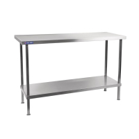 Commercial Stainless Steel Centre Table | Kitchen Work Table | 900mm Preparation Table | Holmes DR055