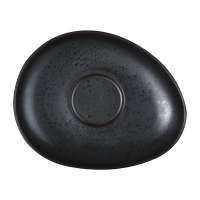 Oval Saucer | Fusion Plate | 160mm White Porcelain | Olympia DR099