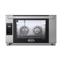 Commercial Convection Oven | 4 Grid Bakery Oven | LED Display | 6.9kW | Unox Bakerlux SHOP Pro Rossella XEFT-04EU-ELDV