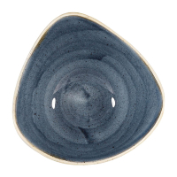 Triangular Bowl | Stonecast Bowl | Blueberry 235mm | Churchill DW358