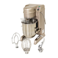Commercial Countertop Mixer | 10L Professional Mixer | Planetary Bench Mixer | Hobart HSM10N DW420