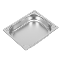 Heavy Duty Gastronorm Pan | 1/2 Stainless Steel Container | 65mm Depth | Vogue DW438