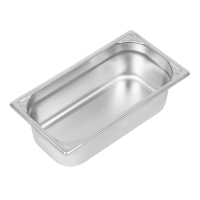 Stainless Steel Gastronorm Pan | 1/3 GN Container | 100mm Deep | Vogue DW443
