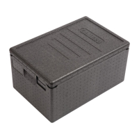 Insulated Food Pan Carrier | Top Loading Transport Box | 43 Litre Capacity | Cambro DW577