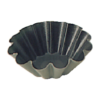 Non-Stick Mini Brioche Moulds | Pastry Moulds | 7.5cm Diameter | Matfer E238